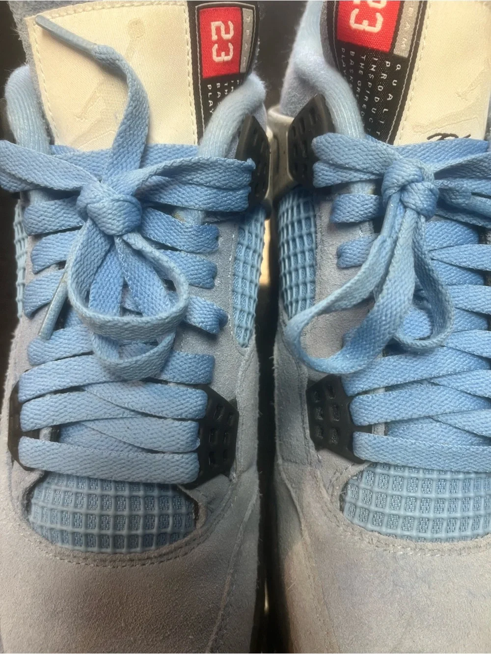 Sz 9.5 Air Jordan 4 Retro 'University Blue'  CT8527 400